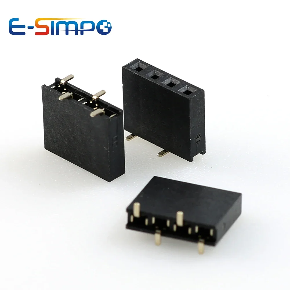 50 stücke 2,54mm SMT Weiblichen Pin Header Buchse Typ 1/2 Einreihige 2/3/4/5P 6P 7/8P 10P 20P ~ 40p PH 8,5 PH5 Kurze Profil PCB stecker