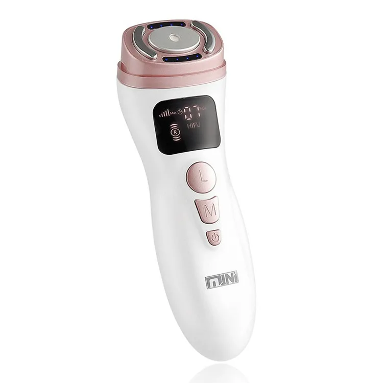 

mini hifu 2.0 device Second generation hifu & ems & RF ultra facial lift machine firming wrinkle massager for home use face