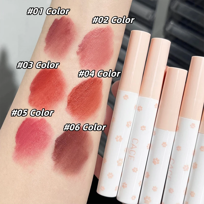 Lipsticks Set Korean Makeup Matte Lip Gloss Waterproof Long-Lasting High Pigment Nude Liquid Lipstick Beauty Cosmetics For Women 5