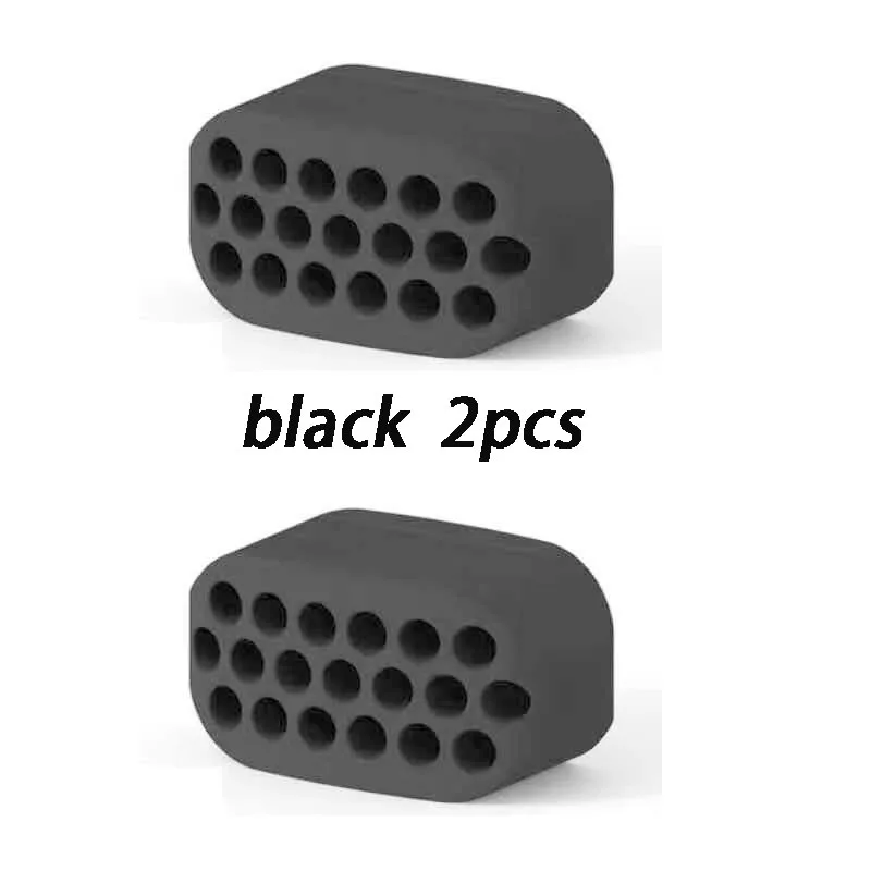black 2pcs
