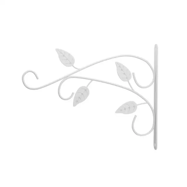 Függő Konzol Falra Szerelt Stabil Virágcserép -Horog Finom Fali Erős Csapágykapacitás Retro Vas Növények - Image 4