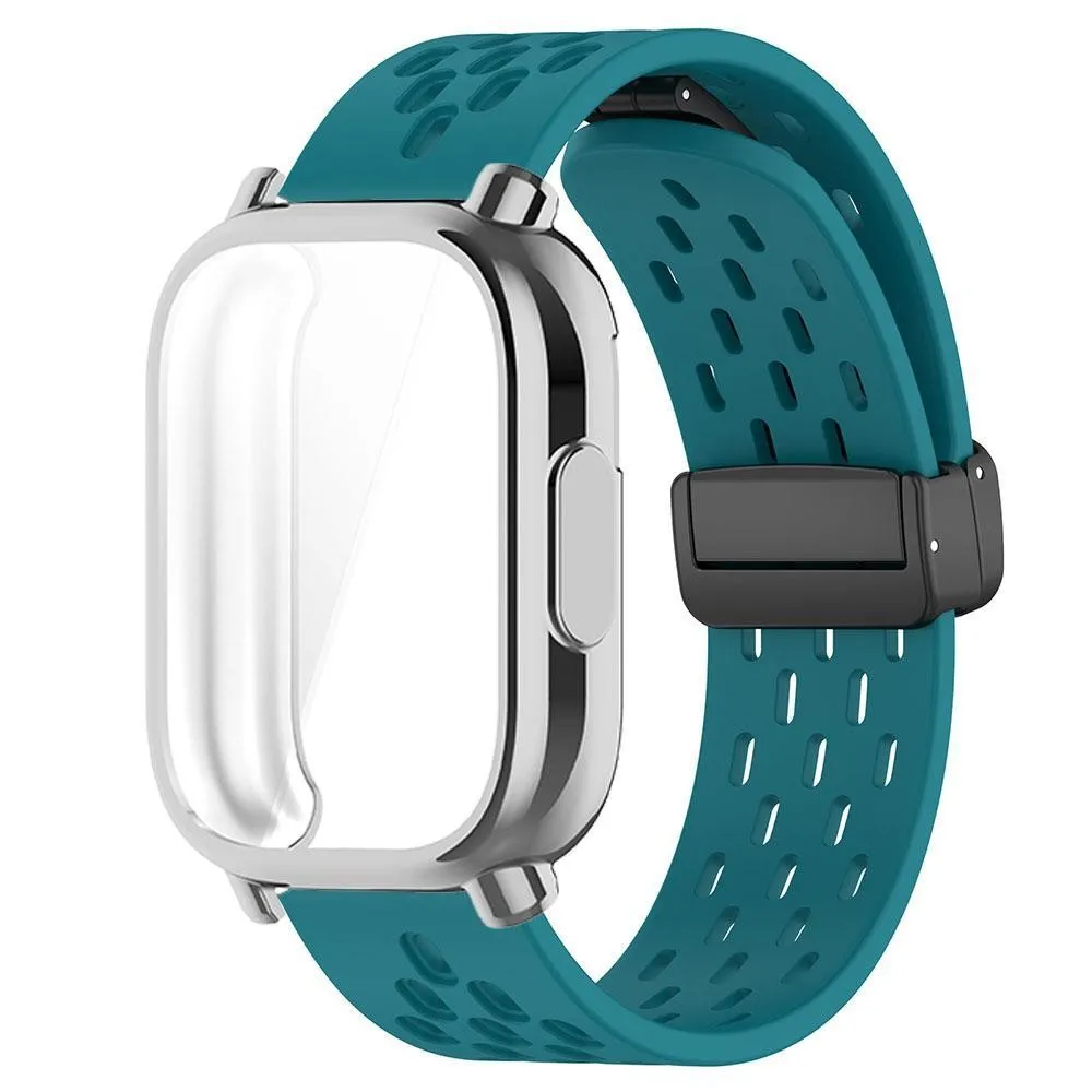 Breathable Silicone Sport Strap with Full Cover Protector Case