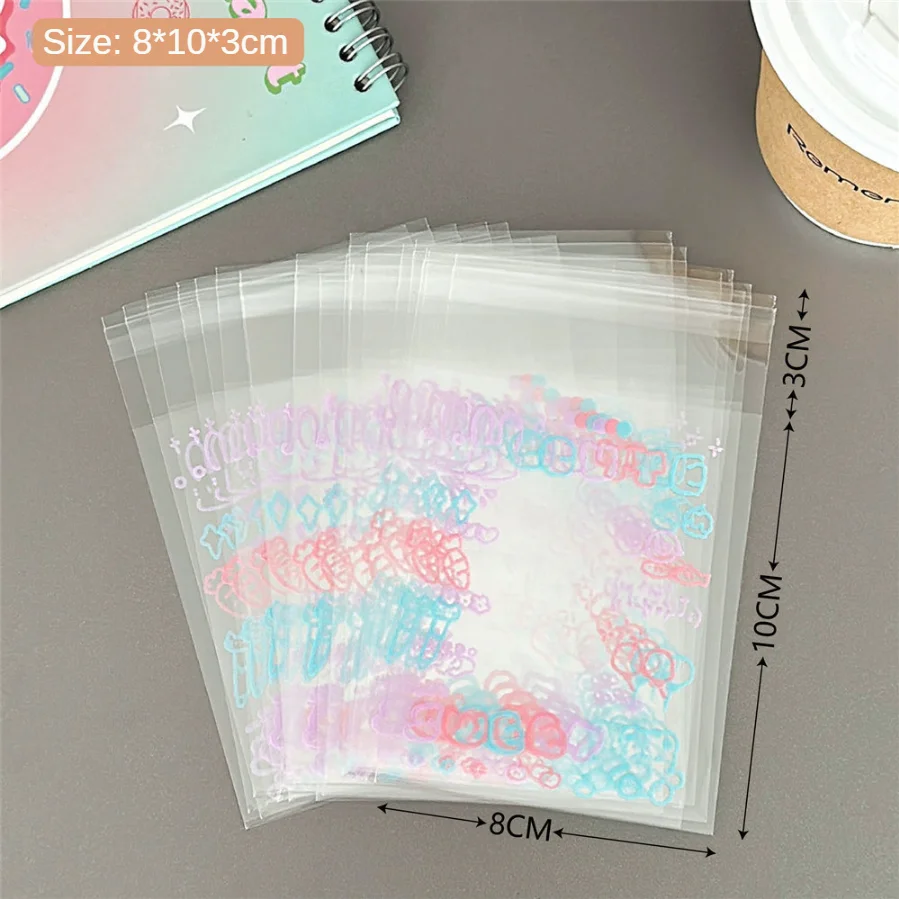 Charming Rabbit Design Self-Sealing Gift Bags - Set of 20/50/100