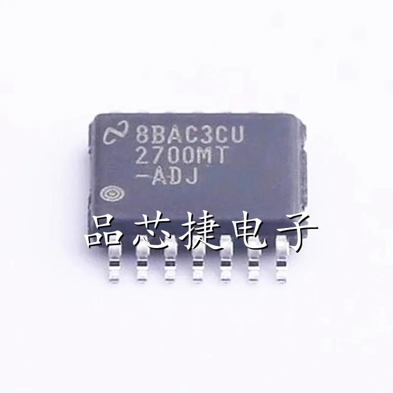 

5 шт./партия LM2700MTX-ADJ/NOPB LM2700MT-ADJ маркировка 600 мт-adj TSSOP-14 1,25 кГц/МГц, а, Step-up PWM DC/DC преобразователь