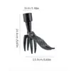 1 Set, No Bending, Standing, Manual Foot Stepping Lawn Mower, Garden Weeding and Rooting Machine（Handle Not Included） 6