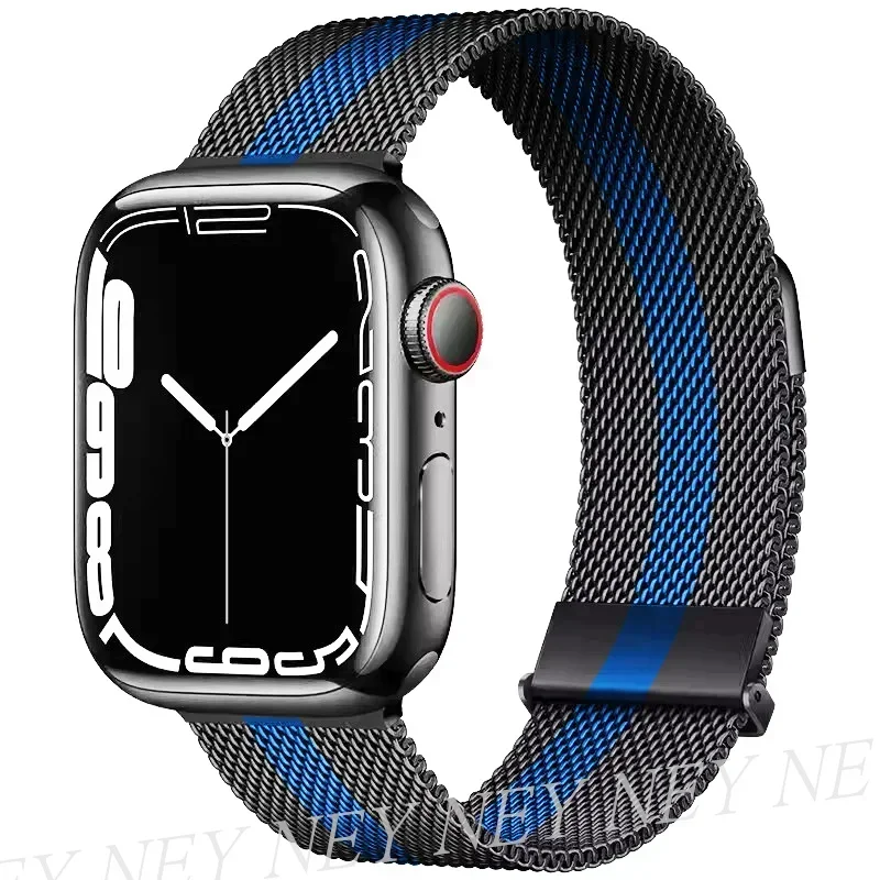 Elegant Milanese Loop Metal Watch Band Strap