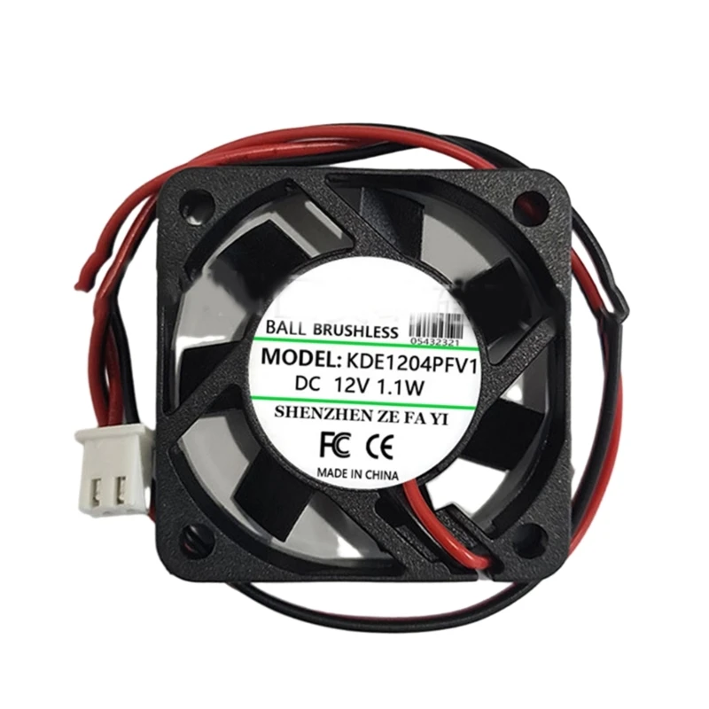 

Powerful KDE1204PFV1 4010 4cm Frequency Converter Cooling Fan 12V 1.1W 0.09A Dropship