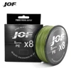 JOF 8 Strands Braided Fishing Line 150M 300M 500M Multifilament Carp Fishing Japanese Braided Wire Fishing Supplies PE Line 1