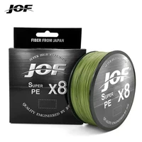 JOF 8 Strands Braided Fishing Line 150M 300M 500M Multifilament Carp Fishing Japanese Braided Wire Fishing Supplies PE Line 1