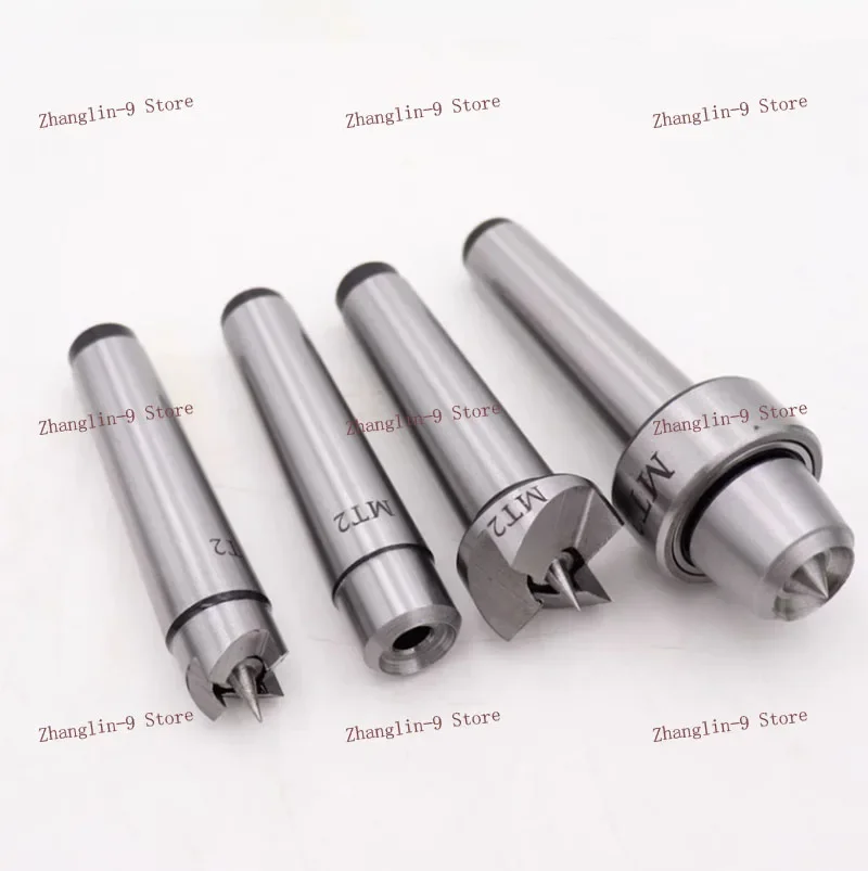 MT2 Heavy-Duty Tailstock Center For Wood & Metal Lathes - High Accuracy Live Center Turning Tool