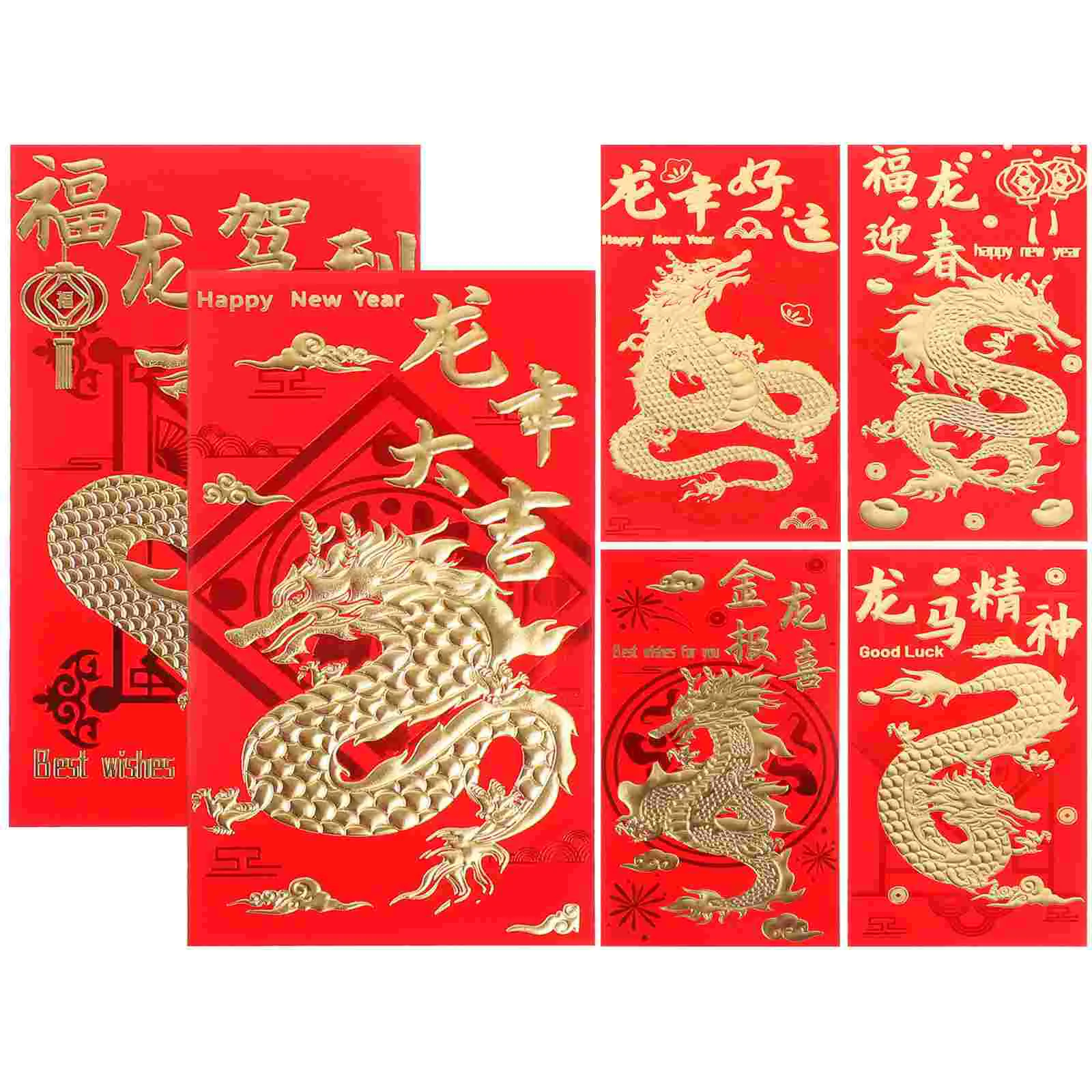 New Year Red Envelopes Lucky Money Bless Red Pockets Year Chinese Spring New Year Wedding Ceremony Decorations new year red envelopes lucky money bless red pockets year chinese spring new year wedding ceremony decorations