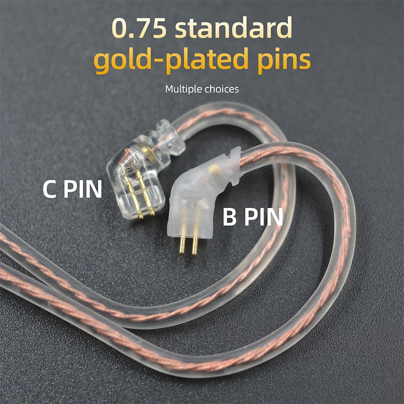 High Purity Copper Earphone Wire Upgrade Cable for Audio