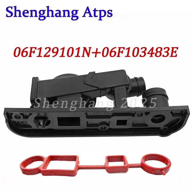 06F103483E PCV クランクケース ブリーザー プレッシャー コントロール バルブ オイル-ウォーター セパレータ 06F129101R 06F129101 AL-LL-4439 AL 換気PCVバルブ Audi A4 A3 A6 TT A1に適合 VWに適合 シートに適合