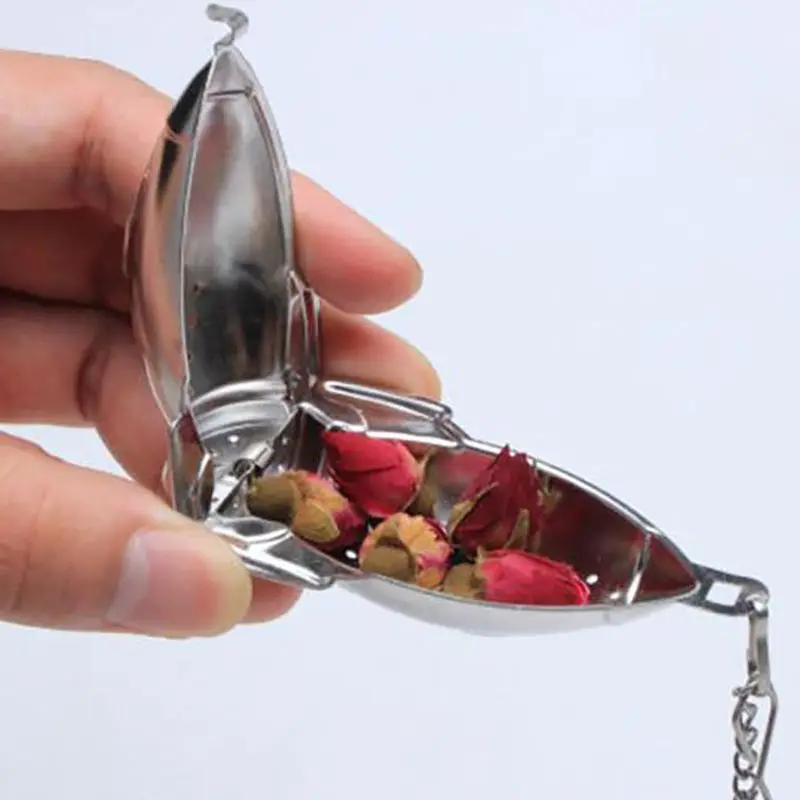 Creative Rocket Shaped Tea Strainers Stainless Steel Tea Leak Infuser Home Teaware Teas Maker, Kitchen Cooking Soup Tools