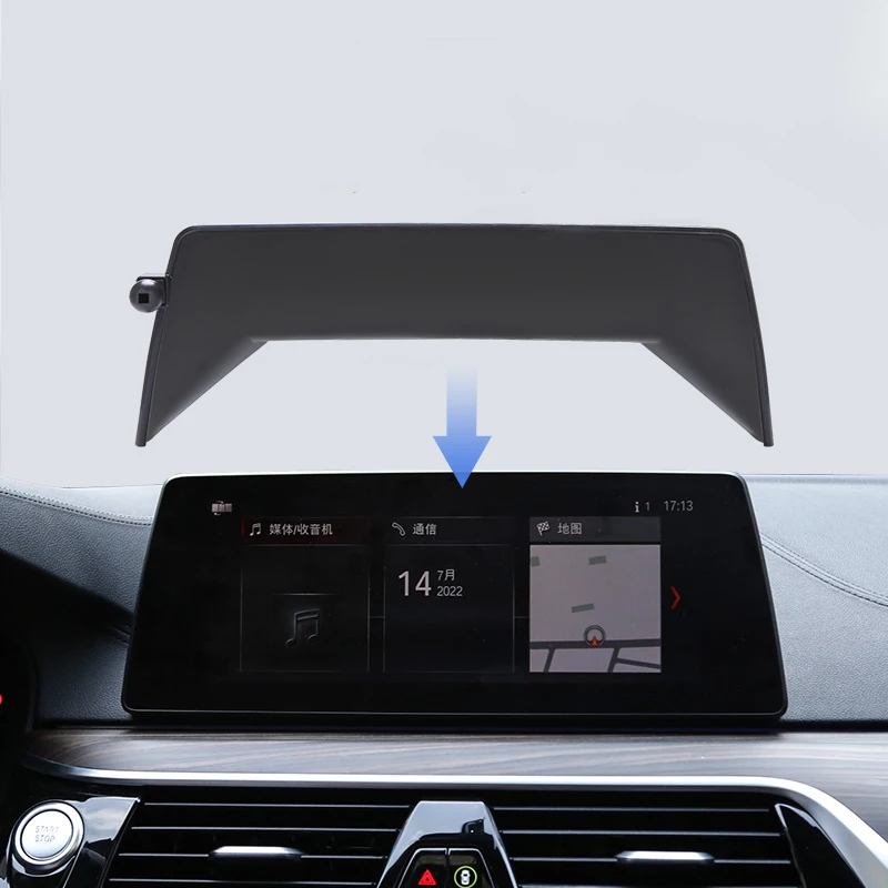 전용 자동차 중앙 제어 네비게이션 스크린 폰 홀더 브래킷, BMW 5 G30 F90, BMW 3 G20 G80 G28, X3 G01 F97, X4 X5 X6