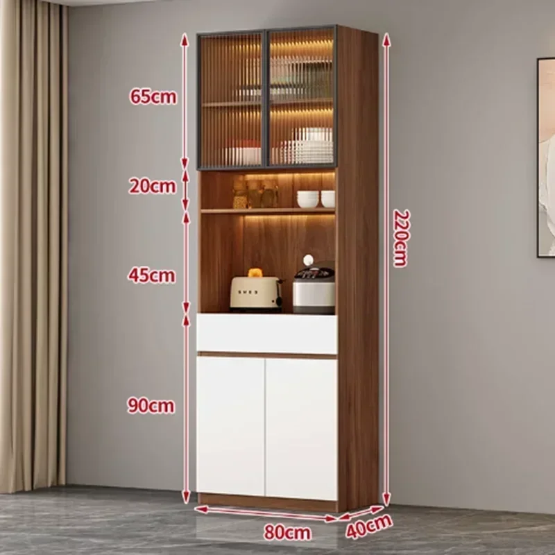 Large Custom Drawers Cabinet Divider Multiple White Tall Kitchen Cabinet Closet Storage Nordic Alacena Cocina Despensa Furniture 2