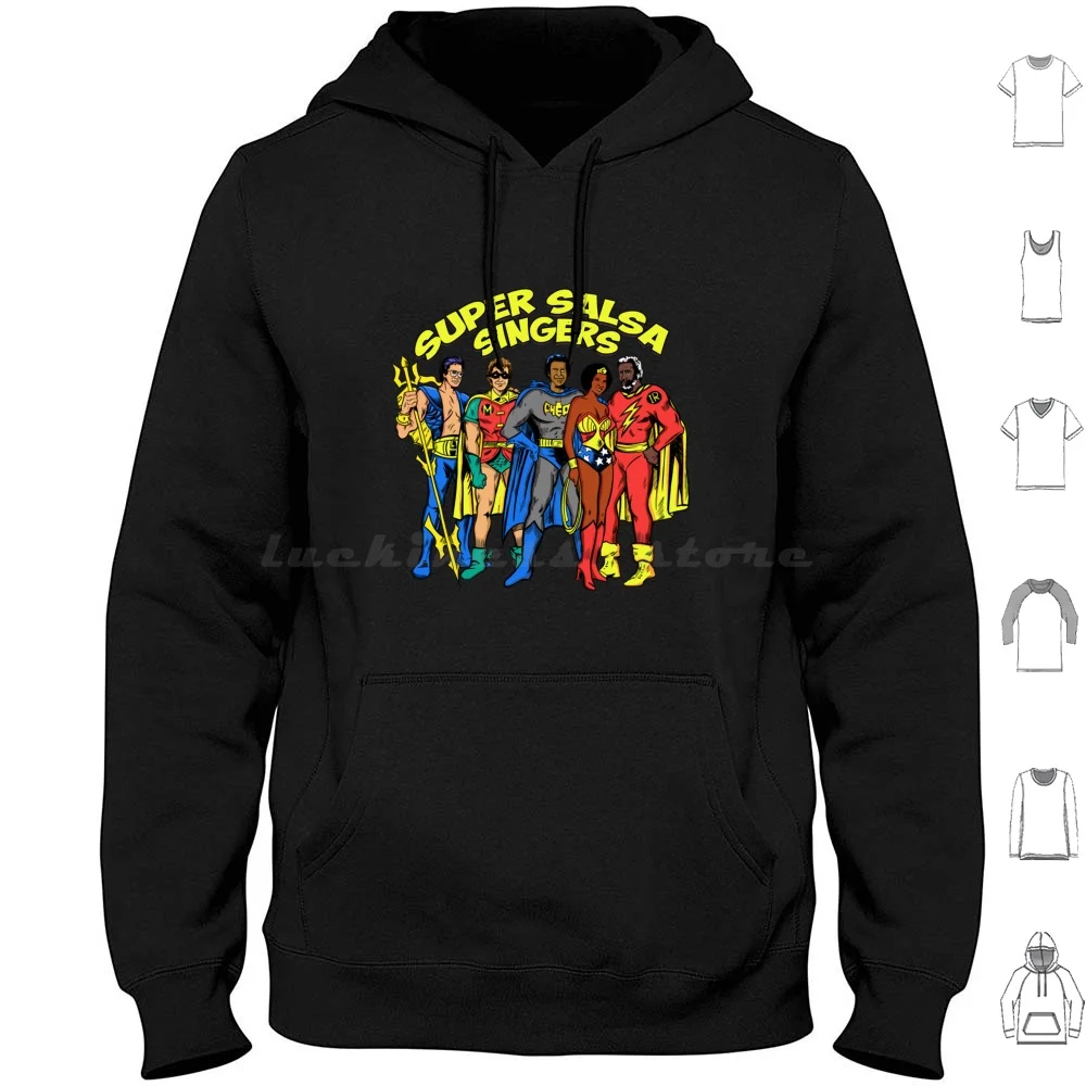 

Best Salsa Fania Singers Classic T-Shirt Hoodie cotton Long Sleeve Salsa Fania Singers Classic