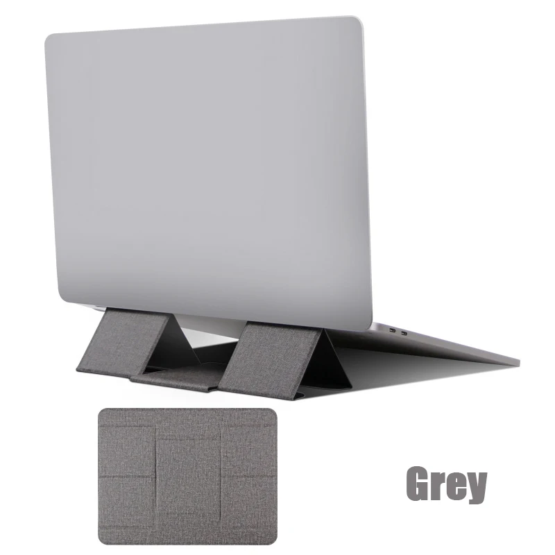 Foldable Magnetic Laptop & Tablet Stand - Lightweight, Slim, Adjustable Cooling Bracket