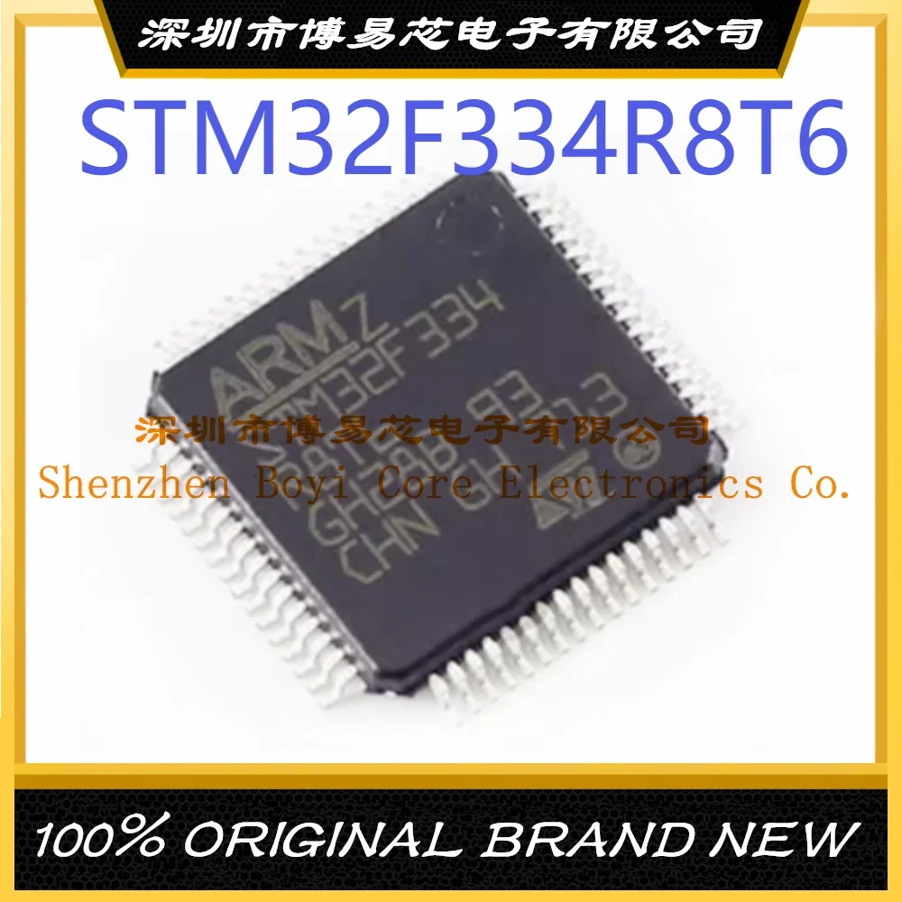 

STM32F334R8T6 Package LQFP64Brand new original authentic microcontroller IC chip