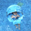 Mambobaby New Baby Float Swimming Rings Swim  Floats Infant Floater  Pool Accessories Toddler Toys Swim Trainer Non-Inflatable 6