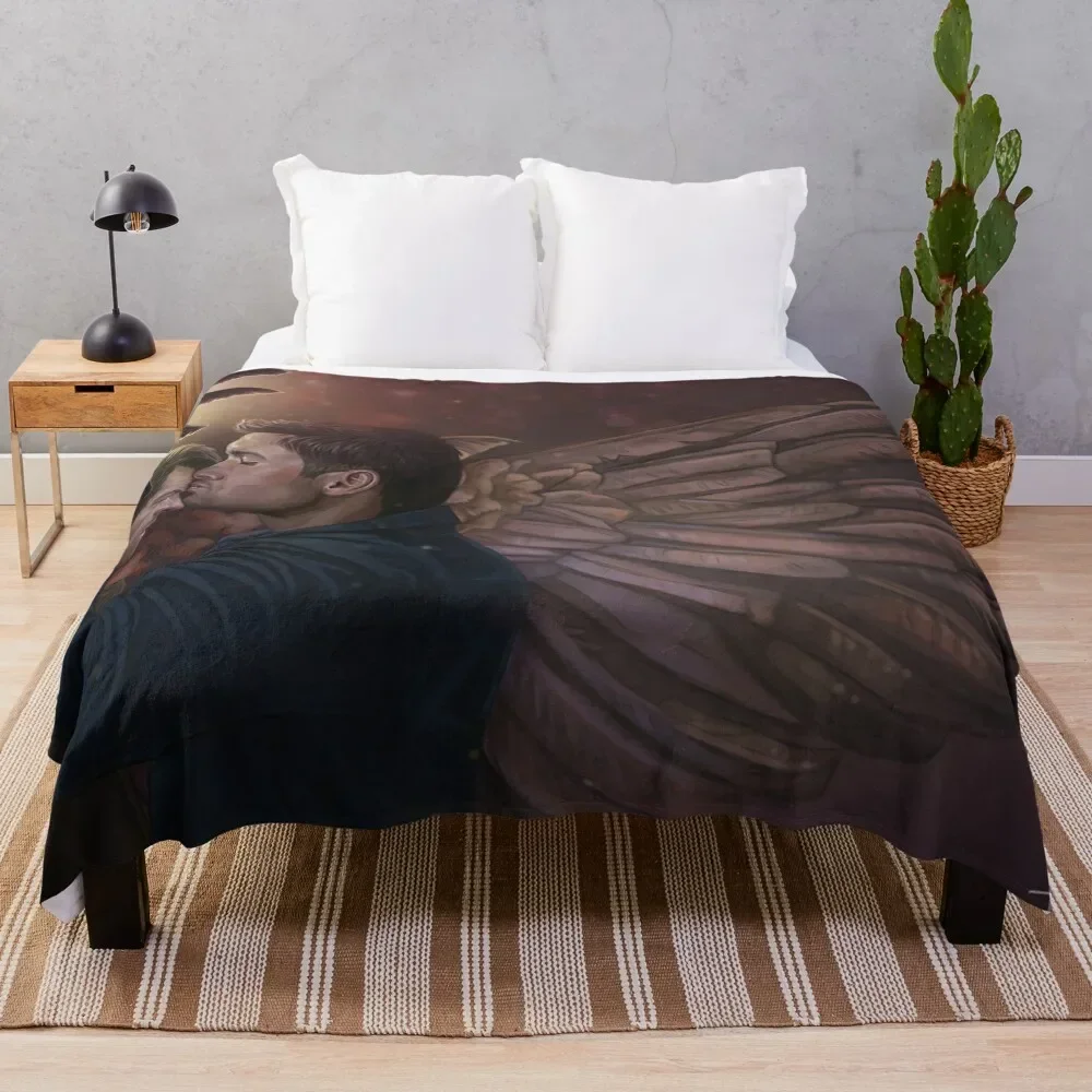 

A Moment Throw Blanket Nap Plaid on the sofa wednesday Blankets