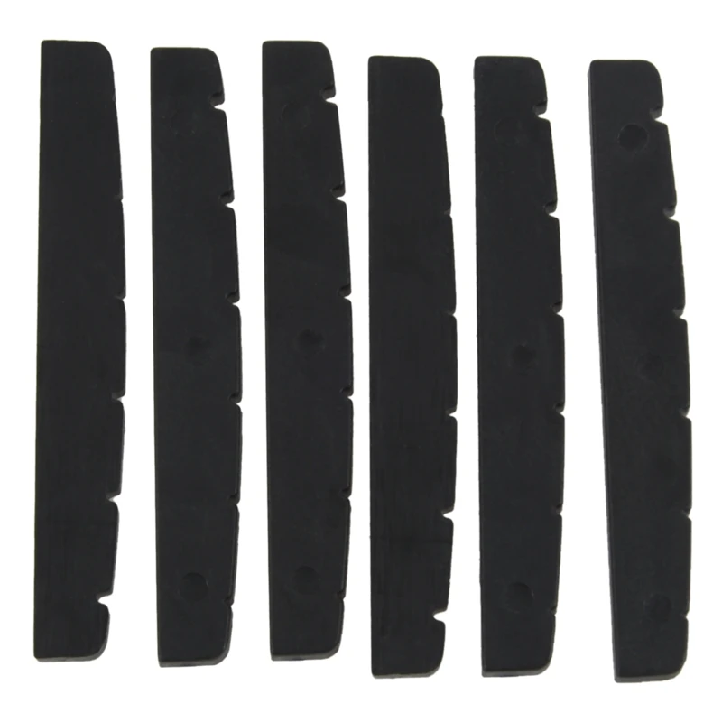 6x 6-String Guitar Top Nut 42mm X 3mm guitar tool