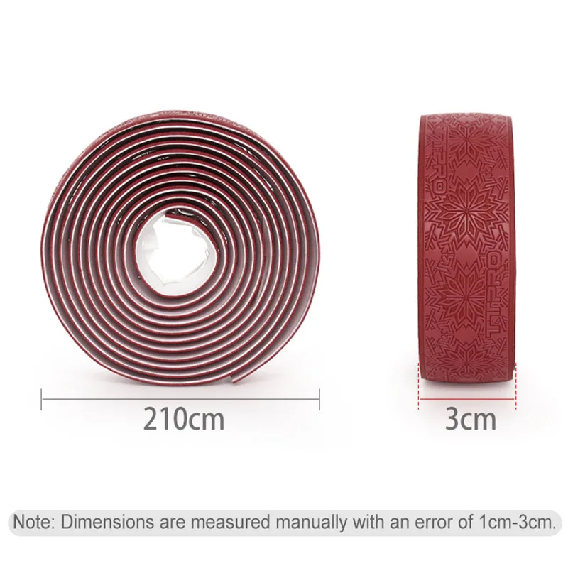 TTPRO 1 Pair Road Bike Tape Anti-Slip Ultra Light Shock Absorption PU Wrap Handlebar Tape For Gravel Road Bike Cycling Equipment