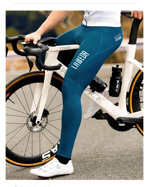 LAMEDA Men's Thermal Cycling Tights Leggings Padded Reflective Pocket  Trousers Bike Pants Windproof Stretchy Non-Slip, Edinburgh Bike Shop