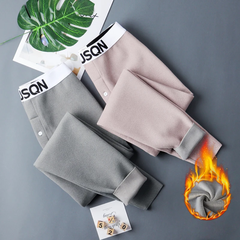 Men Thermal Underwear Skin-Friendly Render Pant Winter Warm Long Johns Men's Soft Elastic Large Size Leggings Comfortable Tights