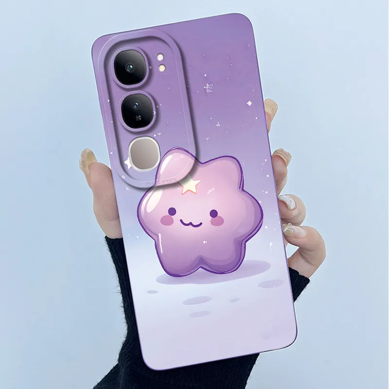 Fashion Simplicity Flower Soft Liquid Silicone Phone Case Cover