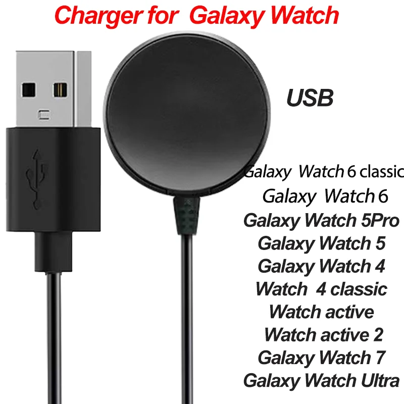 Magnetic Portable Fast Charging Wireless Watch Charger with USB-A Port