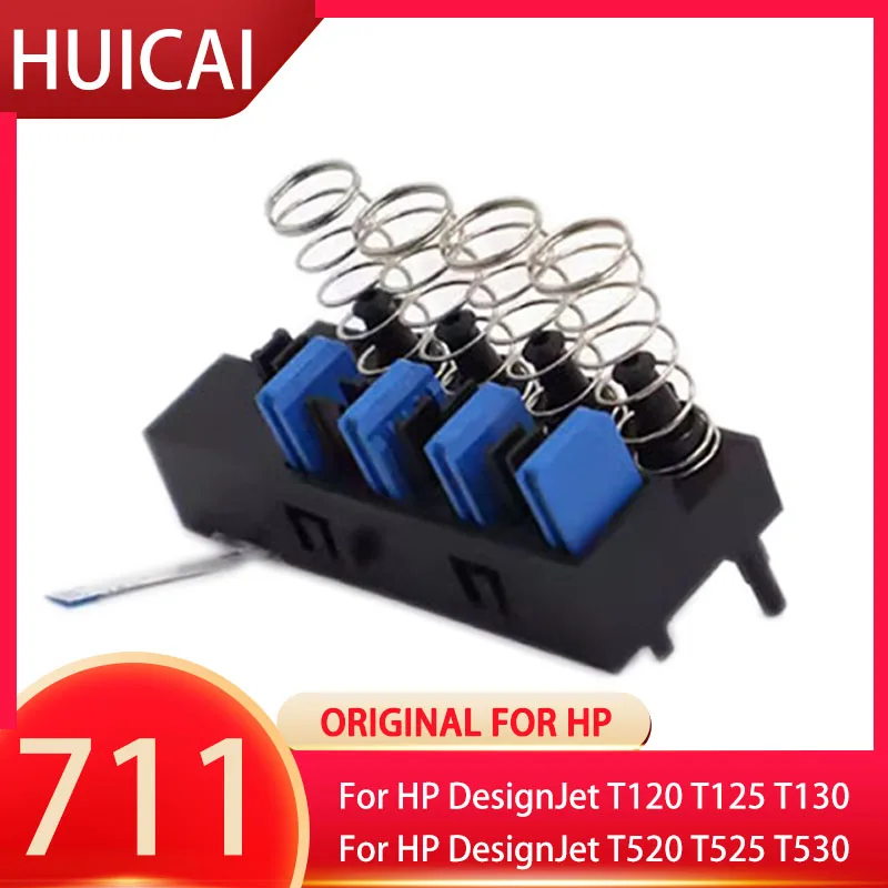 Print Head For hp711 for HP711 PrintHead Print Head pen Holder Rack Chip contactor sensor HP T120 T125 T520 T530