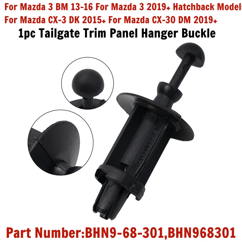 BHN9-68-301 BHN968301 Tailgate Trim Panel Hanger Buckle For For