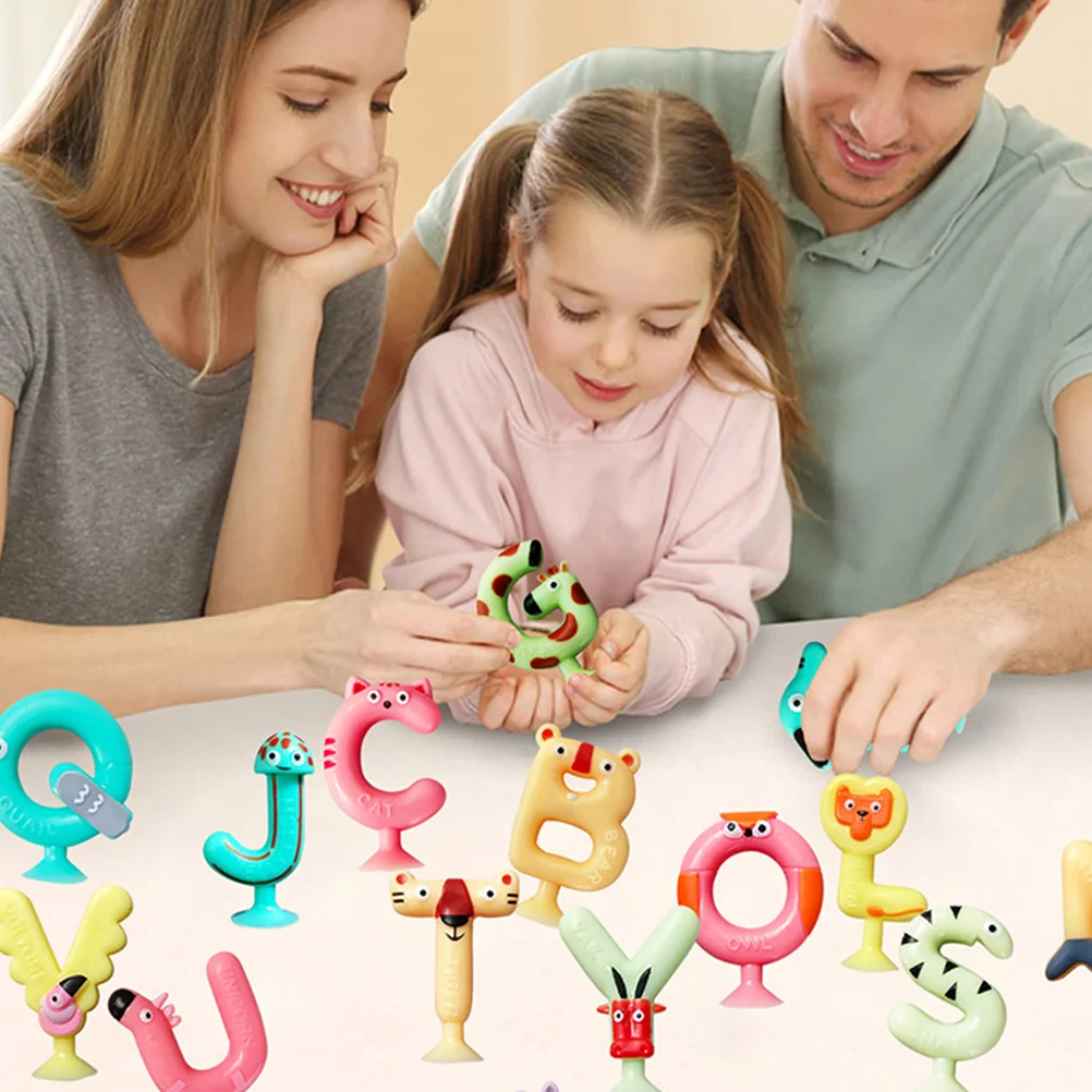 

26 Pcs Kids Toy Educational Spelling Learning Games English Children’s Children’s Baby Bath Baby Bath Toys Alphabet Bath
