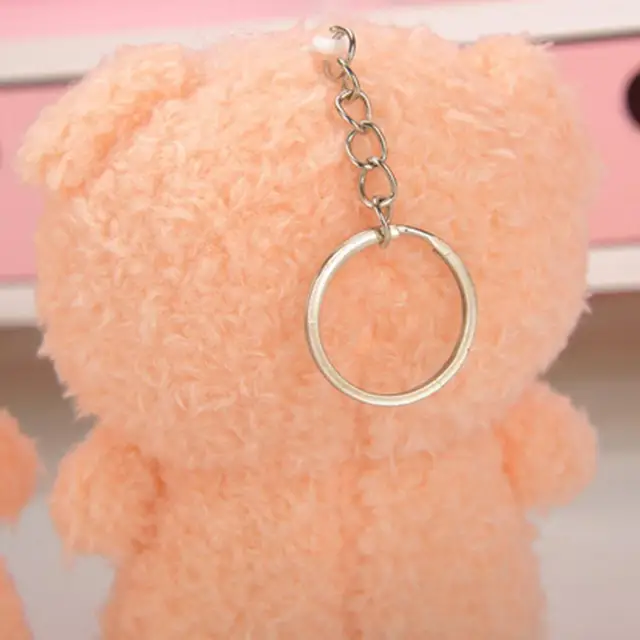 Stuffed Animals Plush Keychains Pig Doll Pendant Lovely Creative Lightweight Cute Pig Stuffed Toy Key Ring for Kids 5