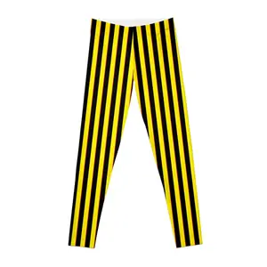 Black and Yellow Harlequin Pattern | Leggings