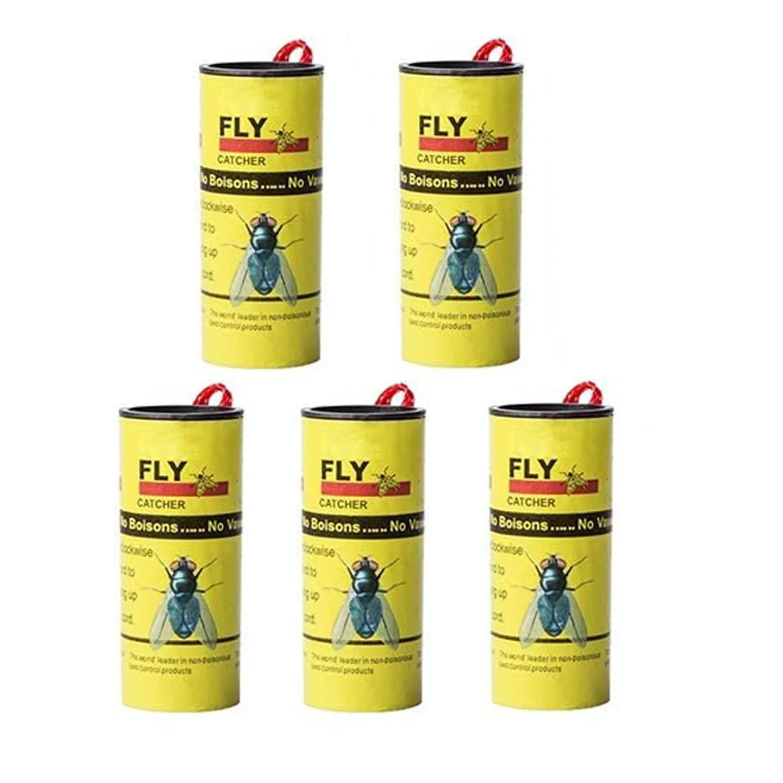 fly strips catcher Sticky Fly Strips Catcher Ribbon Paper Strip For Kitchen Garden