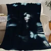 Kpop J-Jisoo-S Amortage cool Blanket Skin friendly comfort warm soft plush blanket suitable sofa living room office bedroom 6