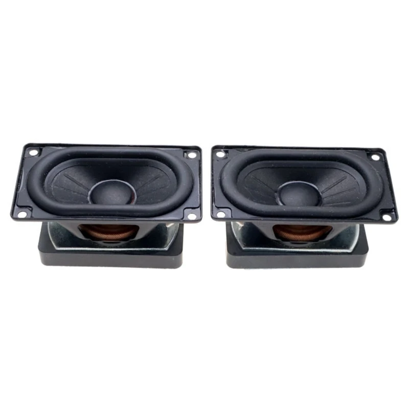 4580 4Ohm 12W 전체 주파수 오디오 스피커 직사각형 확성기 3 인치 HIFI 사운드 동적 코일 스피커 80mm
