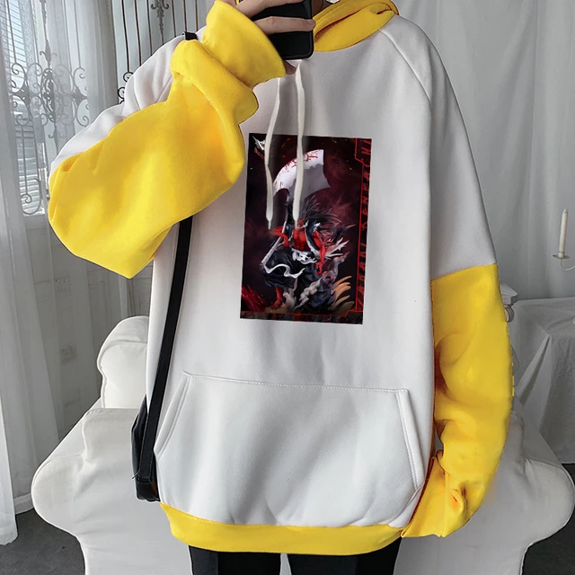 80s Fashion Anime Bleach Hoodies Men Women Y2k Printed Autumn Hip