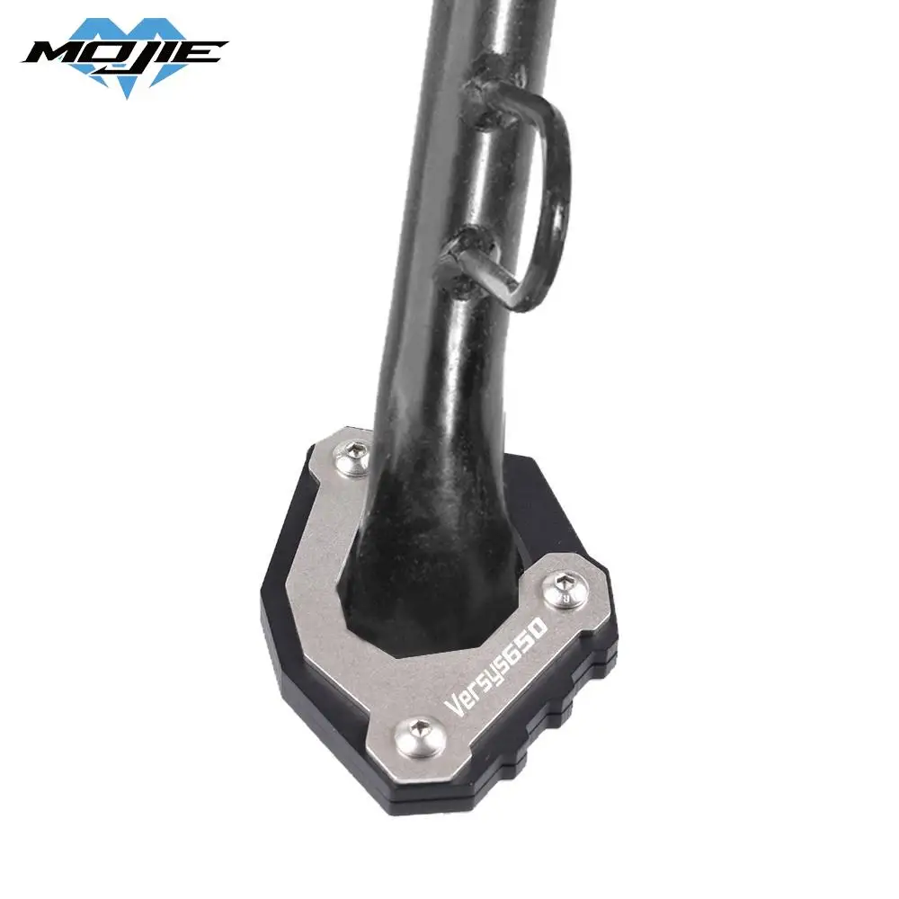 

NEW FOR Kawasaki Versys 650 Versys650 Side Stand Enlarge Plate Kickstand Extension 2015 2016 2017 2018 2019 2020 2021 2022 2023