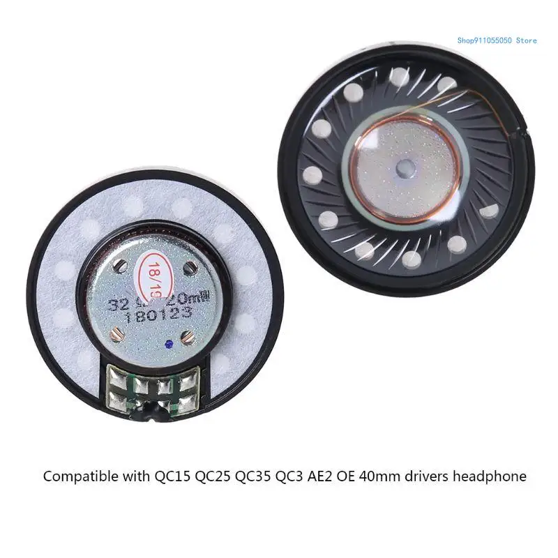 C5AB40mmReplacementSpeakersRepairPartsSuitableforBOSEQc2Qc25