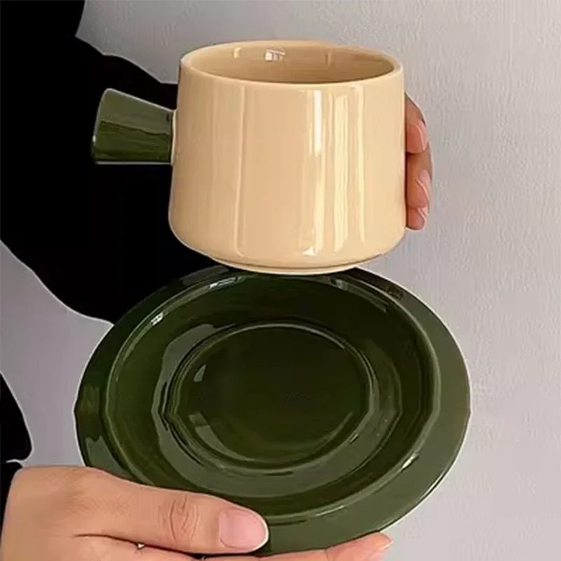 

Фарфоровые керамические чашки, блюдца, фарфоровые винтажные фарфоровые причудливые чашки, блюдца, эстетические эспрессо, чашки для El Cafe, посуда для напитков