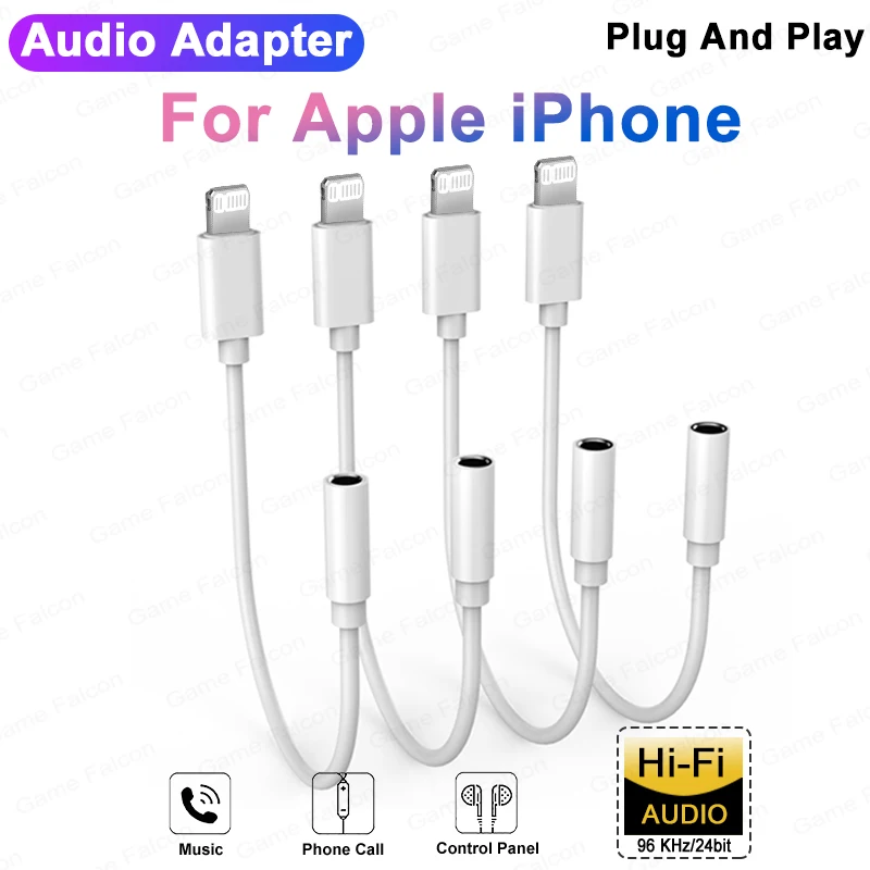 Cavo Aux Per IPhone - Adattatore Lightning A Jack 3.5mm Da 1 Metro Per Auto E Cuffie - Foto 2