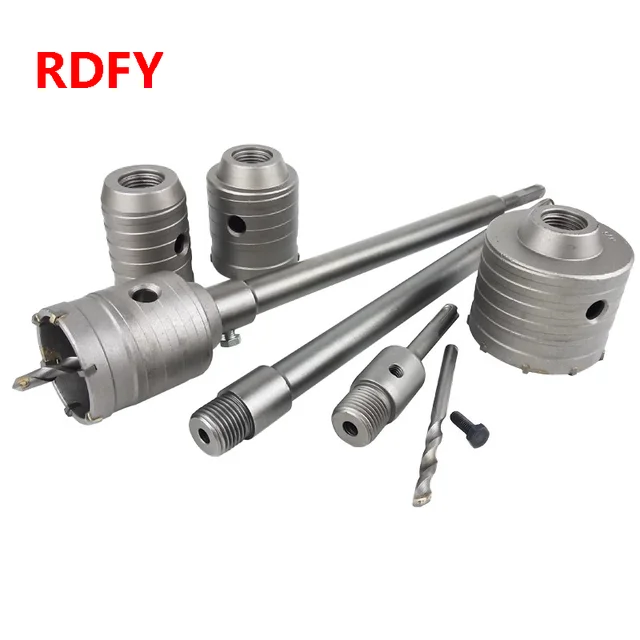 RDFY 1 pièces SDS PLUS SDS carré marteau électrique mur perceuse scie béton Perforation climatisation Installation 30mm-160mm 1