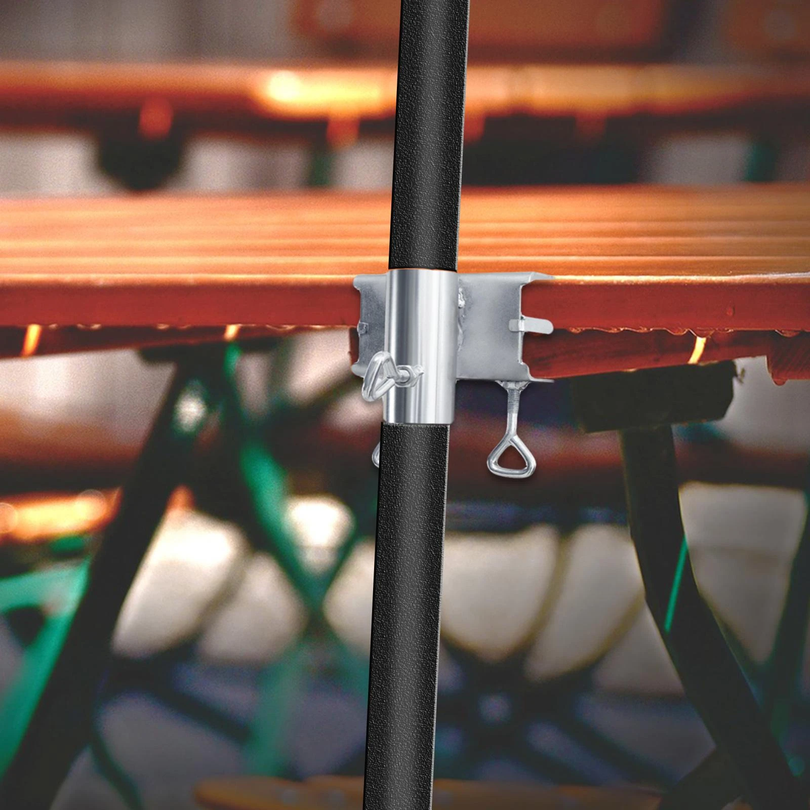 Clamp Umbrella Holder, Beach Clip Holder Balcony Railing Holder