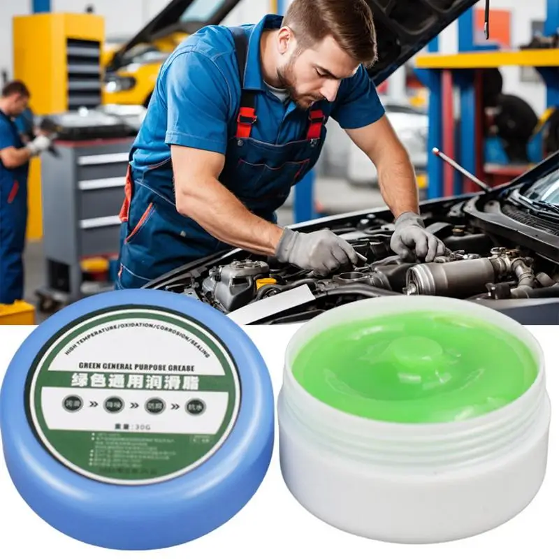 30g Green grease Bearing thread gear grease Multifunction Lubricant Machine Bearing Grease Anti-Rust All Purpose Grease