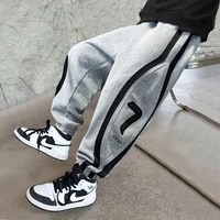 الأطفال عارضة الخريف الشتاء الدافئة معزول السراويل لتوين بنين سليم صالح القطن الحراري السراويل الاطفال سميكة المخملية Sweatpants 4