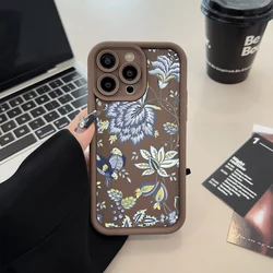 Floral Printed Smartphone Protective Cover for iPhone 12 (5)