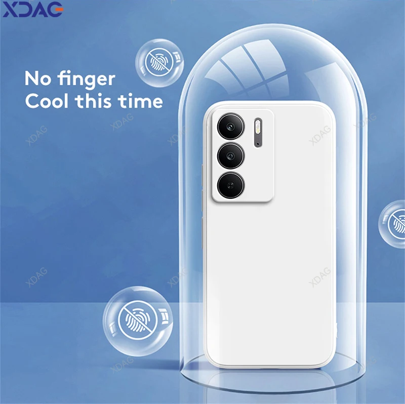 Premium Silicone Phone Case – High-Quality Simple Soft Back Cover